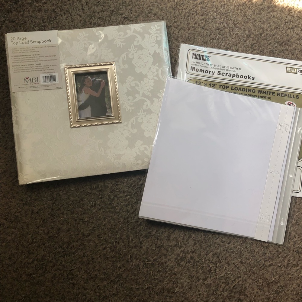 New - 20 page scrapbook
